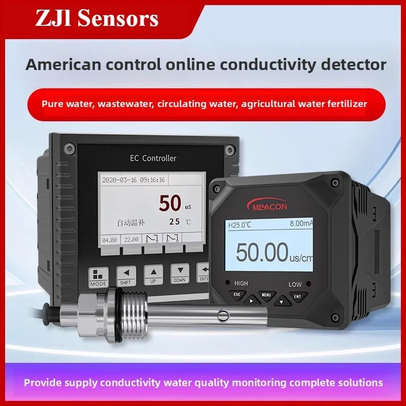 

MIK-TDS210 Online Conductivity Test Instrument TDS Pure Water Detection EC Meter Sensor RS485 Water Quality Electrode Probe