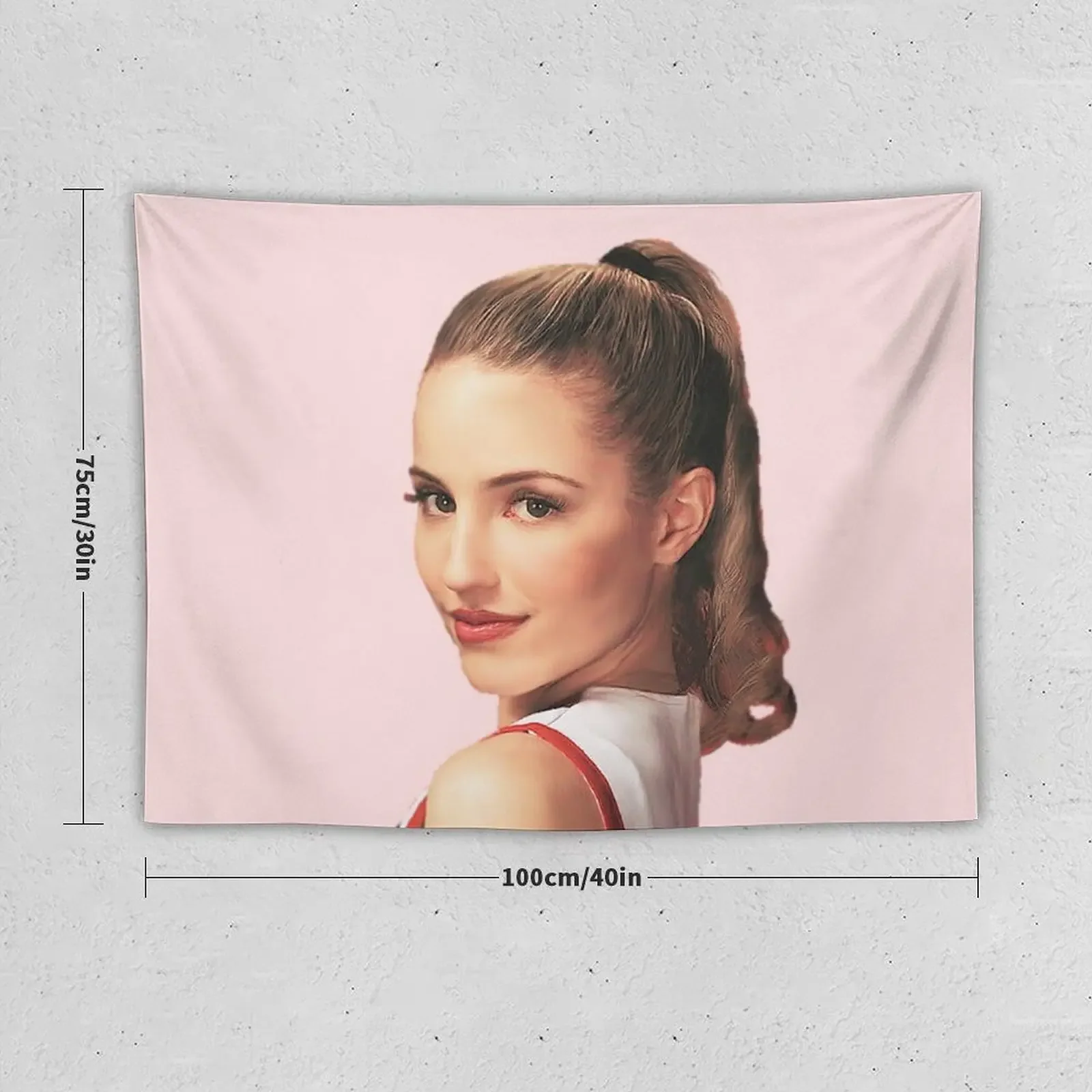 Glee Quinn Fabray (Cheerleader) Half Body #2 Tapestry Wall Decor Hanging Room Decorator Tapestry