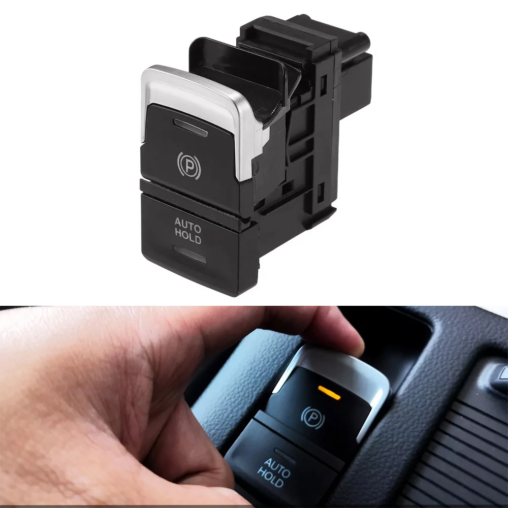 5G0927225D Electronic Handbrake Auto Hold Switch Parking Hand Brake Button for VW Golf 7 GTI MK7 2013-2015 E-Golf 2014 2015 2016