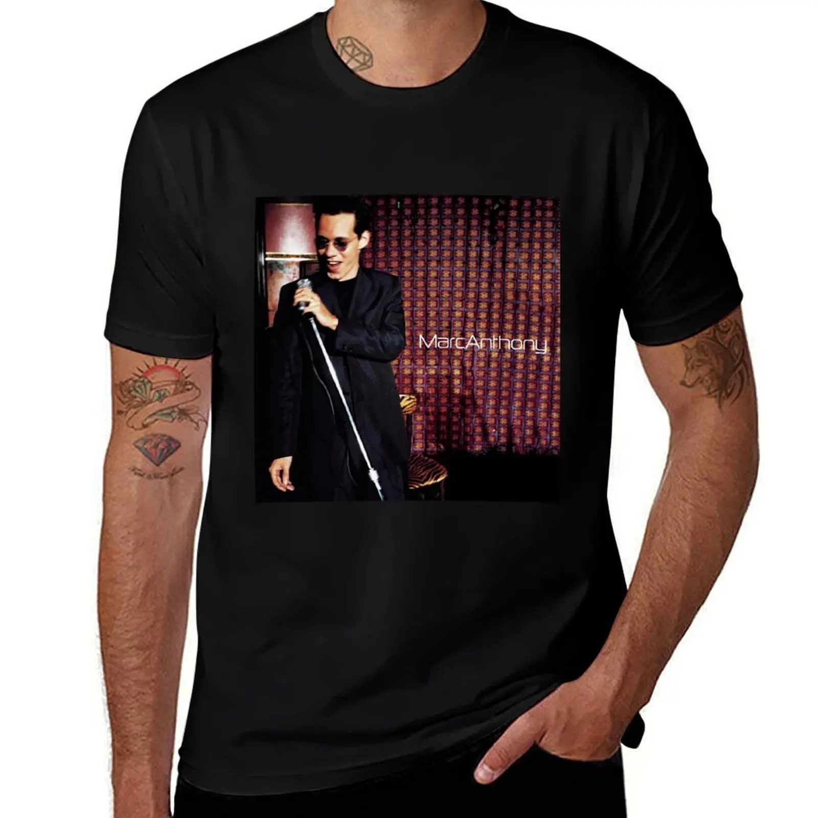 

Marc Anthony greatest hits T-Shirt man t shirts graphic man t shirt heavy cotton t shirts for man pack white T-Shirt