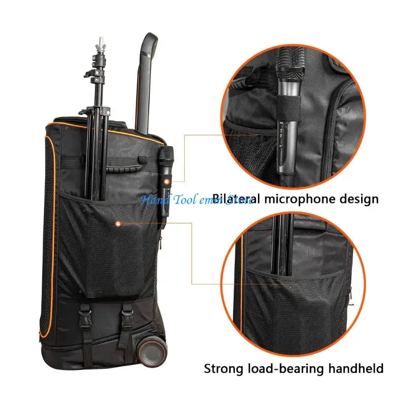 تصميم علبة مكبر صوت محمول مقاوم للطقس H37F لمكبرات الصوت PartyBox520