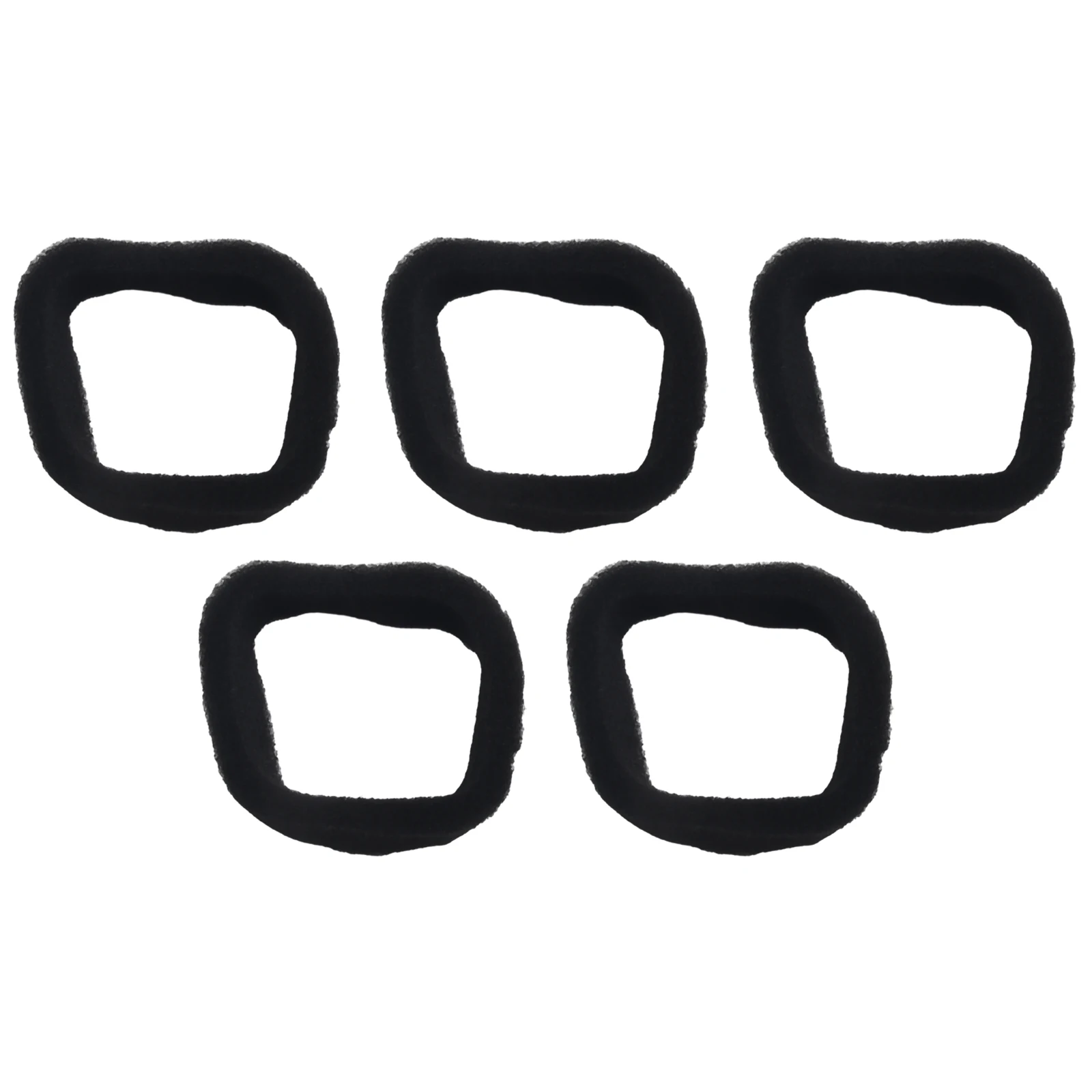 5pcs Air Filter Screen For Various Brushcutter Garden Power Tools Spare Parts 50mm X 43mm Sponge Filter Replacement Accessories