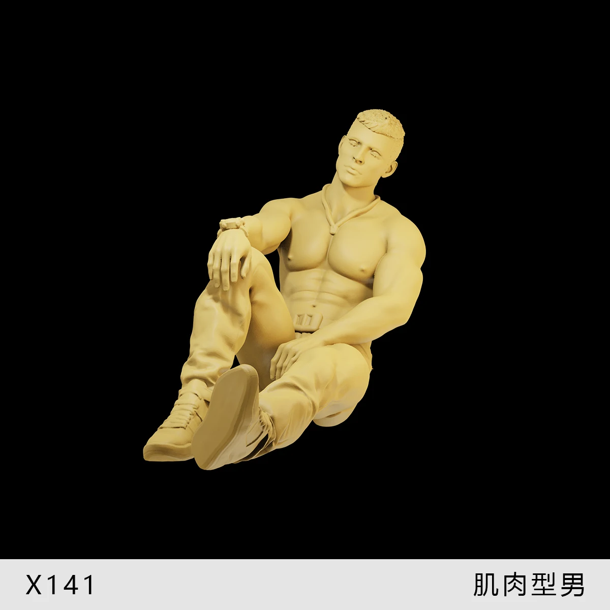 مشهد دمية ديوراما لرجل العضلات يجلس ، الدعائم الإبداعية ، عرض للسيارات ، تمثال مصغر ، أولاد ، الموضة ، 1:64 ،!