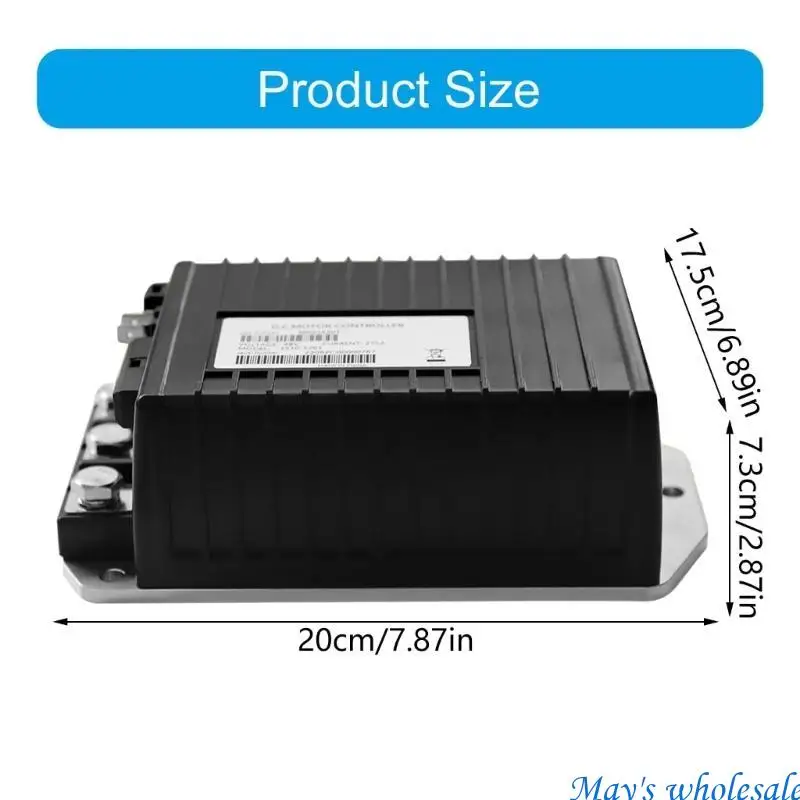 Golf Cart Motor Controller 275A 36V-48V Motor Control Unit Replacement Cart Electronic Throttle Controller Enduring 448A