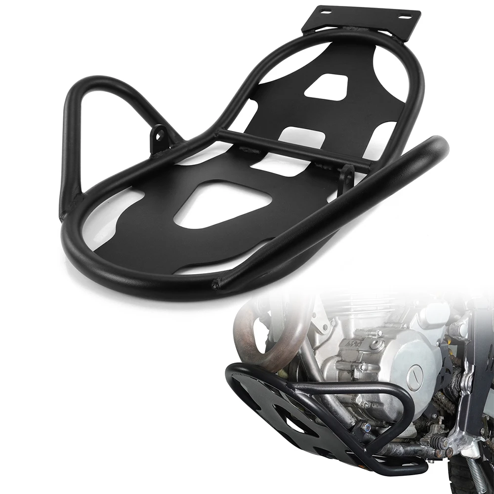 

Motorcycle Steel Engine Guard Bash Skid Plate Chassis Under Protective Cover DR650 1996-2021 2022 2023 2024 2025 2026 For Suzuki