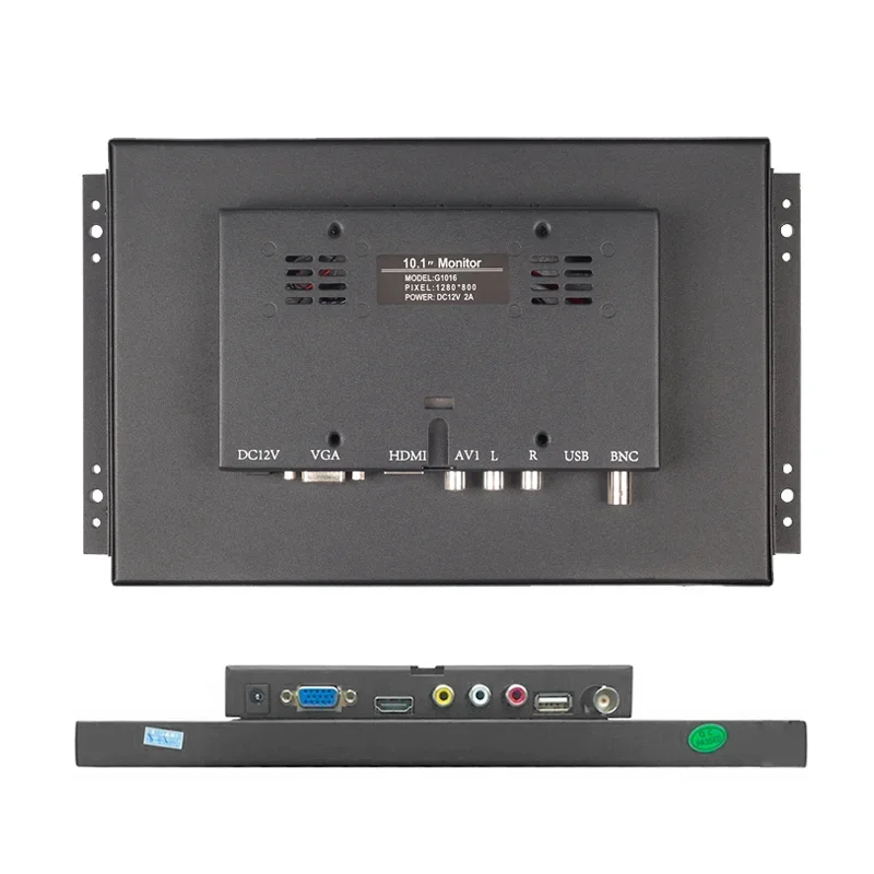 

10.1 inch 1920*1200 industrial open frame PCAP touch screen monitor 1000 nits outdoor use with BNC AV HDMI VGA USB