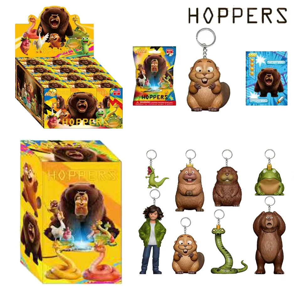 Beaver Transformation Plan Blind Box Series 12 Keychain Backpack Decoration Model Toys - Birthday Gift