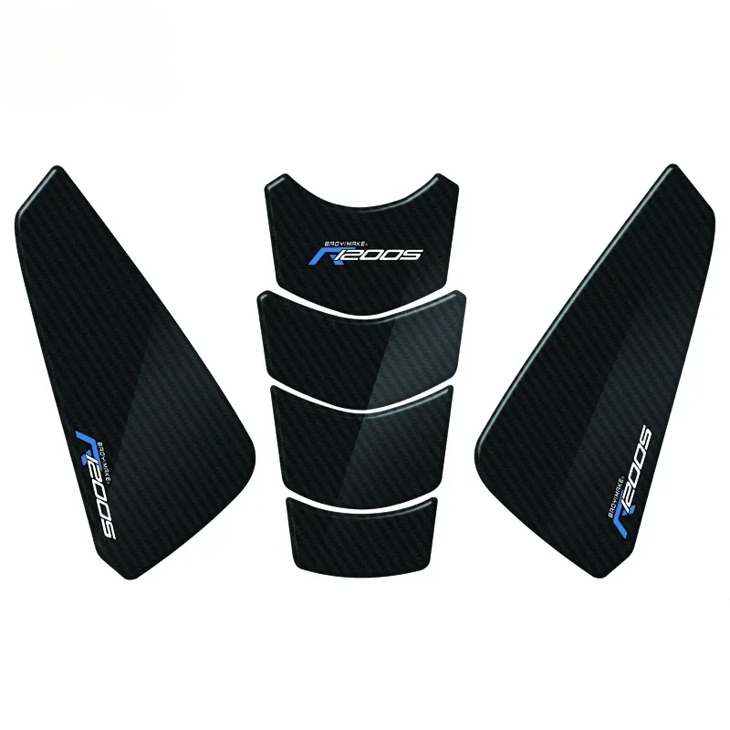 For R1200 S R1200S 2007-2010 2009 Motorcycle Bodywork Fairing Sticker Tank Pads Gas Knee Grip Traction Sticker Protector Fit