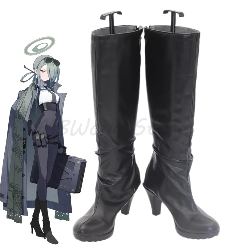 

Game Blue Archive Konoe Mina Cosplay Shoes Boots Anime Role Play Halloween Carnival Christmas Party Outfit Props Custom Made