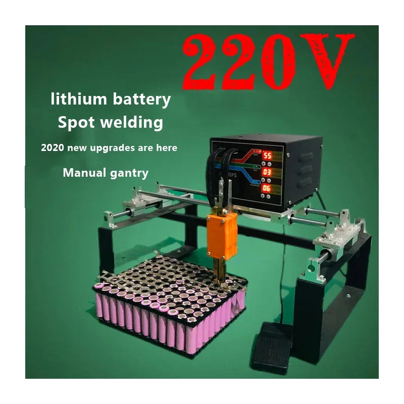 3Kw High-Power Portable Spot Welding Machine Lithium Battery Welding Tool 110V 220V Pulse Spot Welding Lithium Battery Pack