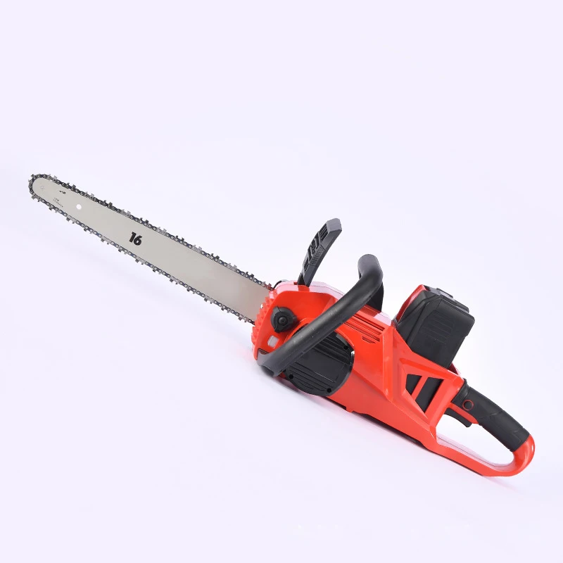 16 Inch Electric Chain Saw with 36V Lithium Battery Dual Power System for High-Efficiency Garden Felling