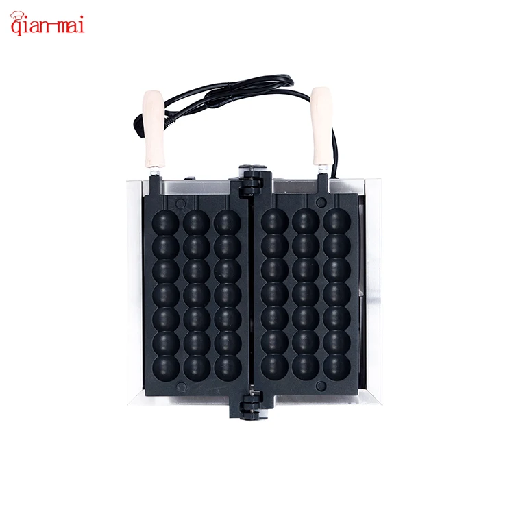 Weihnachten Süßigkeiten Snack Maschinen Blase Ball Geformt Lolly Waffeleisen 3 Stück Lange Stick Lolly Maker