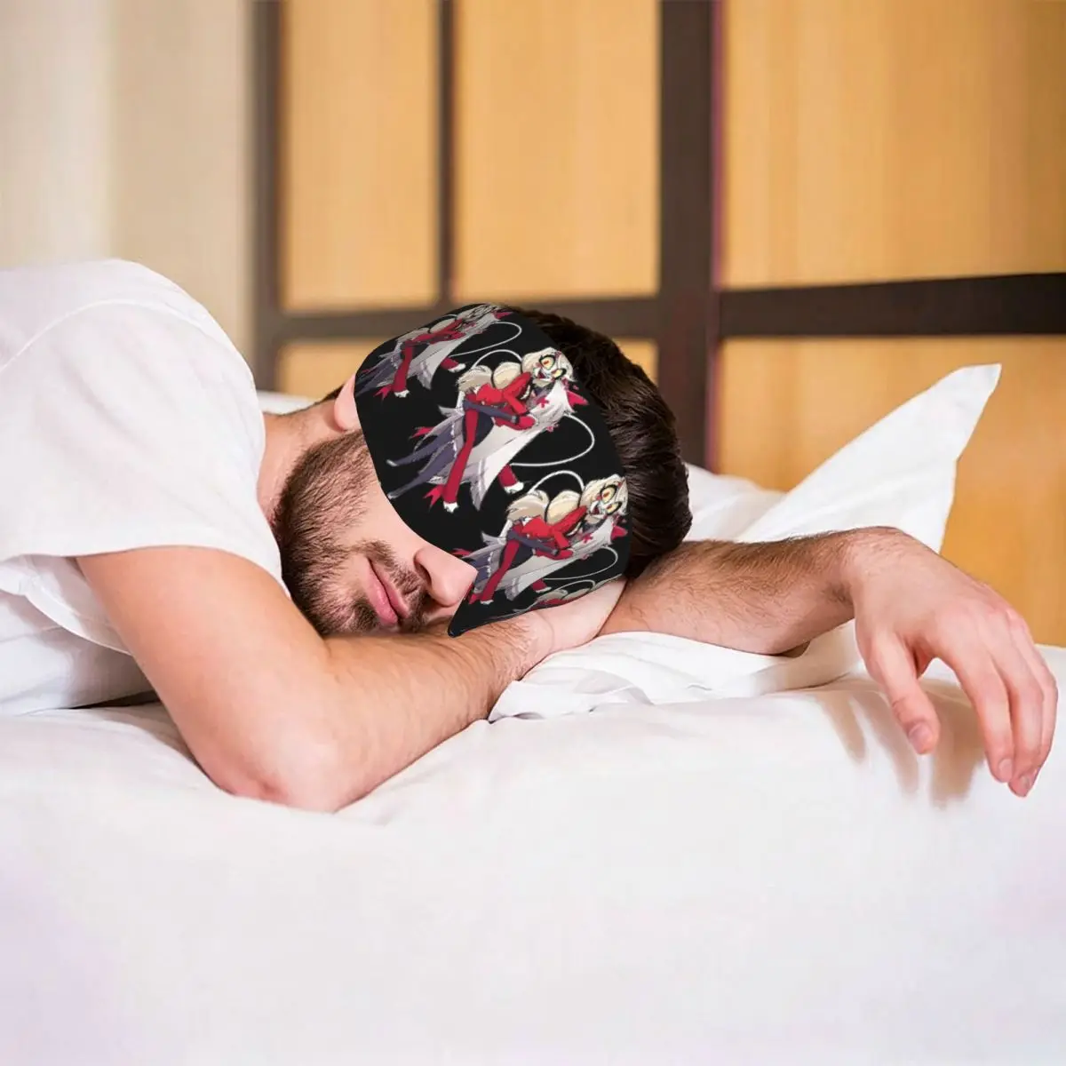 Charlie Charlie And Vaggie Valentines Hazbin Hotels sleep eye mask Portable Eye Cover for Girls Boys Travel Party Gift Eyeshade eyepatch - Aliexpress Deal