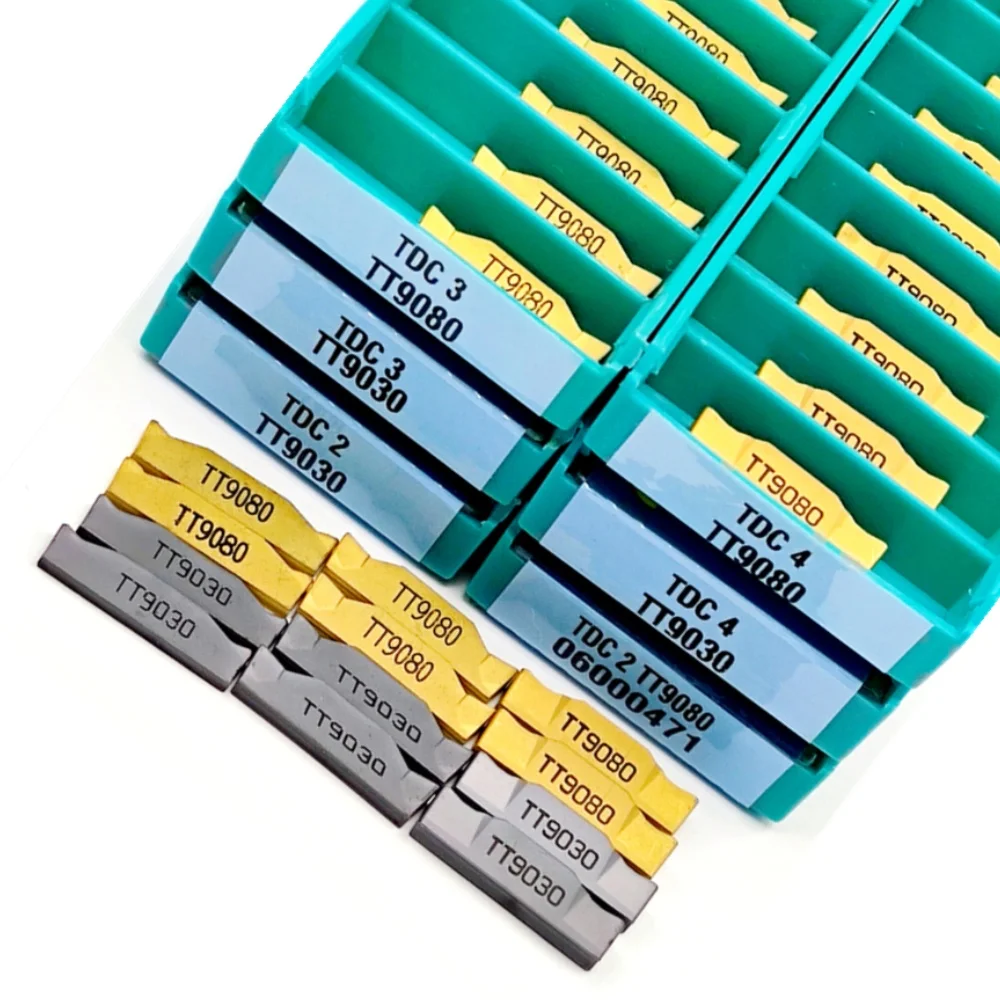 

TDC2 TDC3 TDC4 TT9080 TT9030 Твердосплавная пластина 2 мм 3 мм 4 мм Лезвие для отрезки канавок | Режущий инструмент для токарного станка с ЧПУ TDC 2 3 4 TT 9080 9030