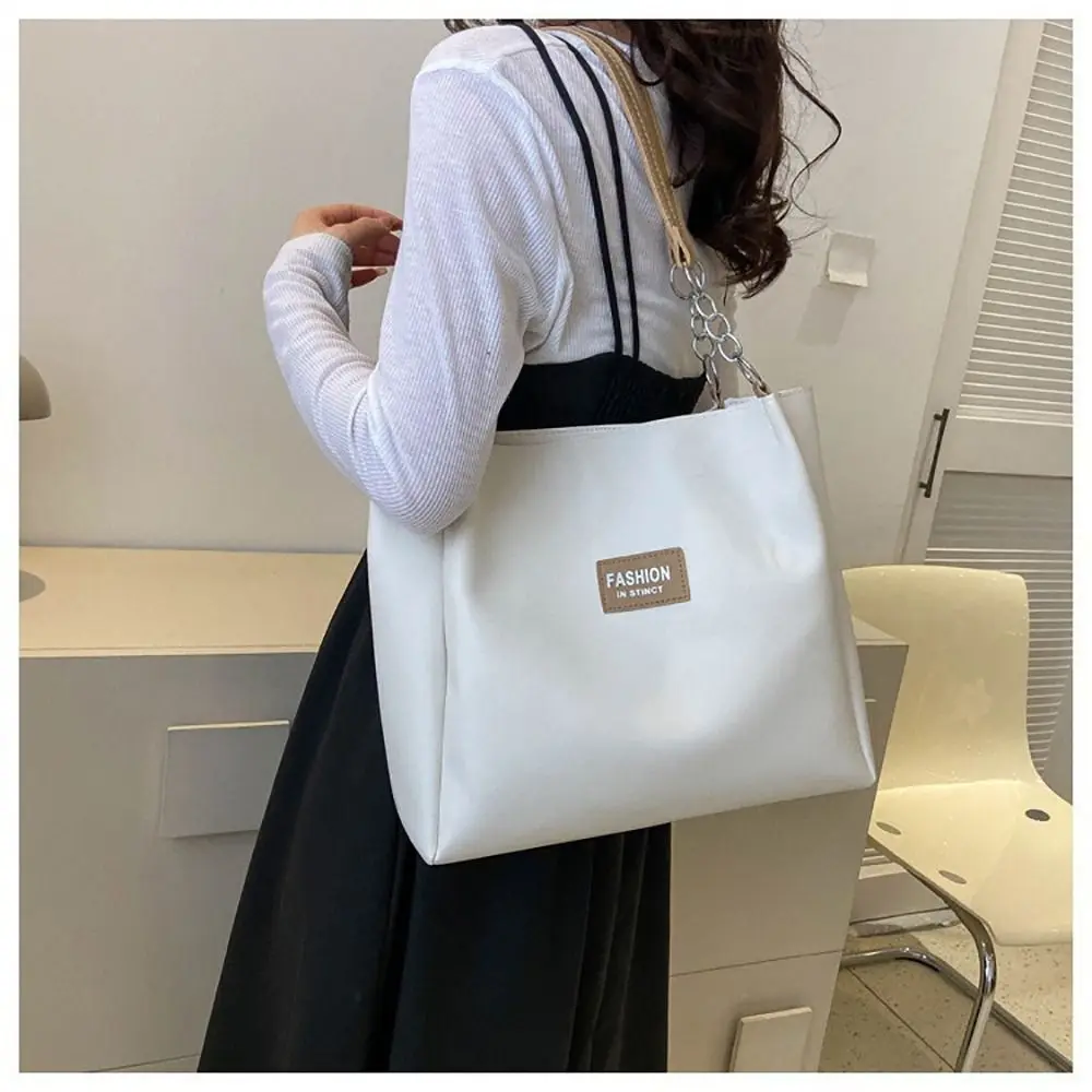 حقيبة يد جلدية PU عالية الجودة، متعددة الألوان، حقيبة كتف يدوية مريحة، سعة كبيرة، حقيبة تحت الإبط للسفر