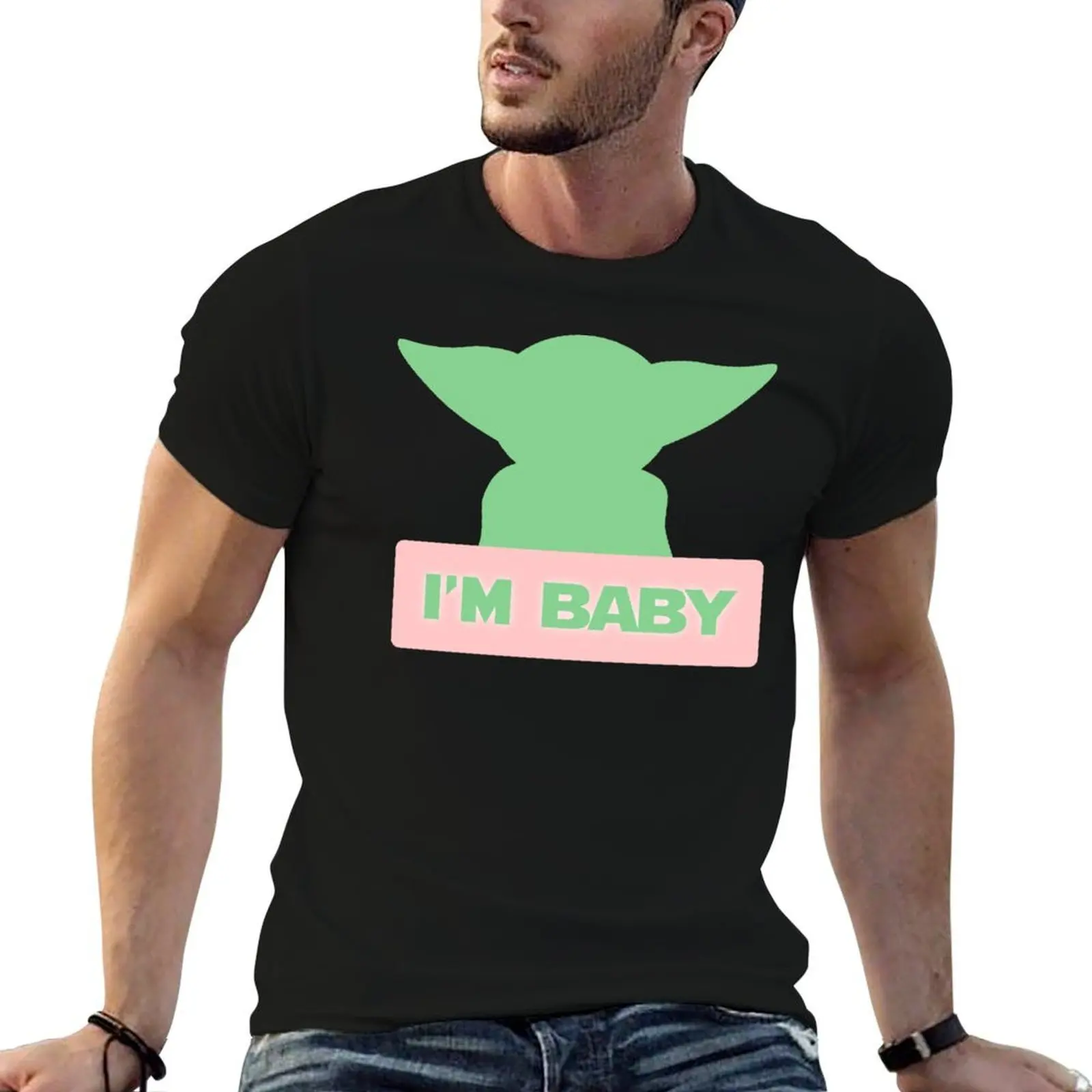 

I'm Baby T-Shirt anime t shirts oversize t shirts for man slim fit T-Shirt