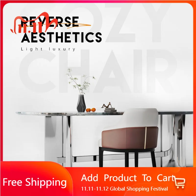 

Italian Luxury Dining Chairs Vintage Luxury Trendy Minimalist Dining Chairs Party Designer Sillas Para Sala De Estar Furniture