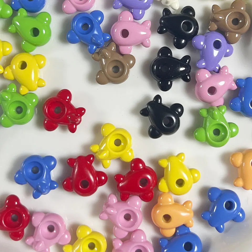Mini helikopter stopowe metalowe koraliki Kawaii do wyrobu biżuterii DIY ozdoby kolczyki bransoletka naszyjnik akcesoria łańcuszek do telefonu