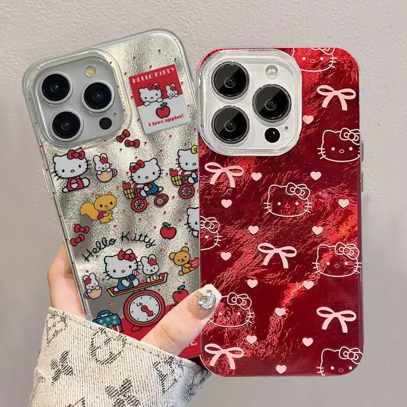 Case For Xiaomi 11 Lite13T PRO POCO X6 PRO 5G M6 X5 X3 GT NFC C61 M3 F3 F5 Redmi 12 Note 12 5G cover Hello Kitty Sanrio