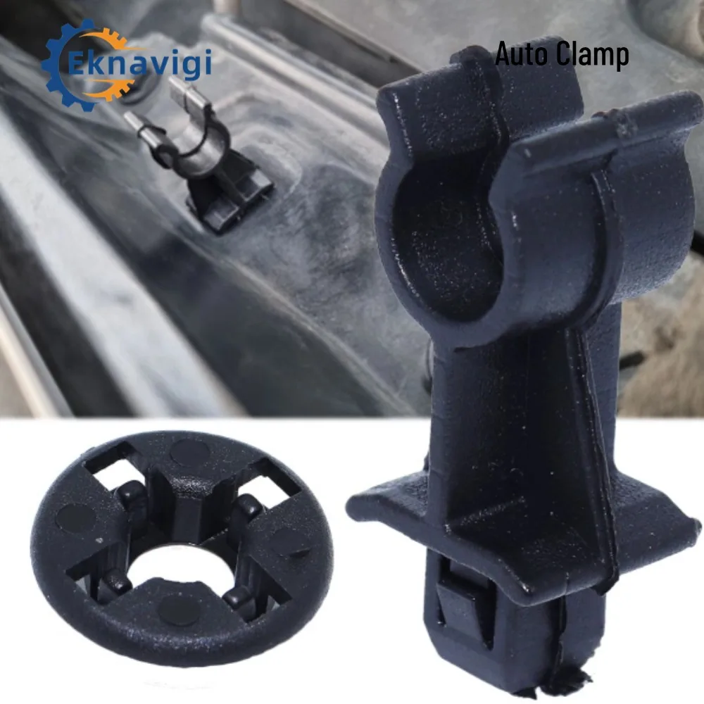 OE# 65722EB300 Car Parts Holder Black Retainer Hood Bonnet Support Clip Prod Rod Clamp For Nissan Qashqai Pathfinder Navara