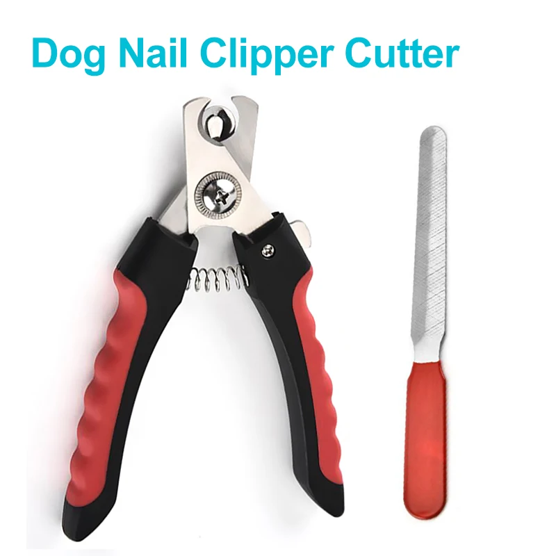 Stainless Steel Dog Nail Clipper Cutter Professional Pet Grooming Scissors Clippers Cat Grooming   Tool With Sickle Pet Supplies