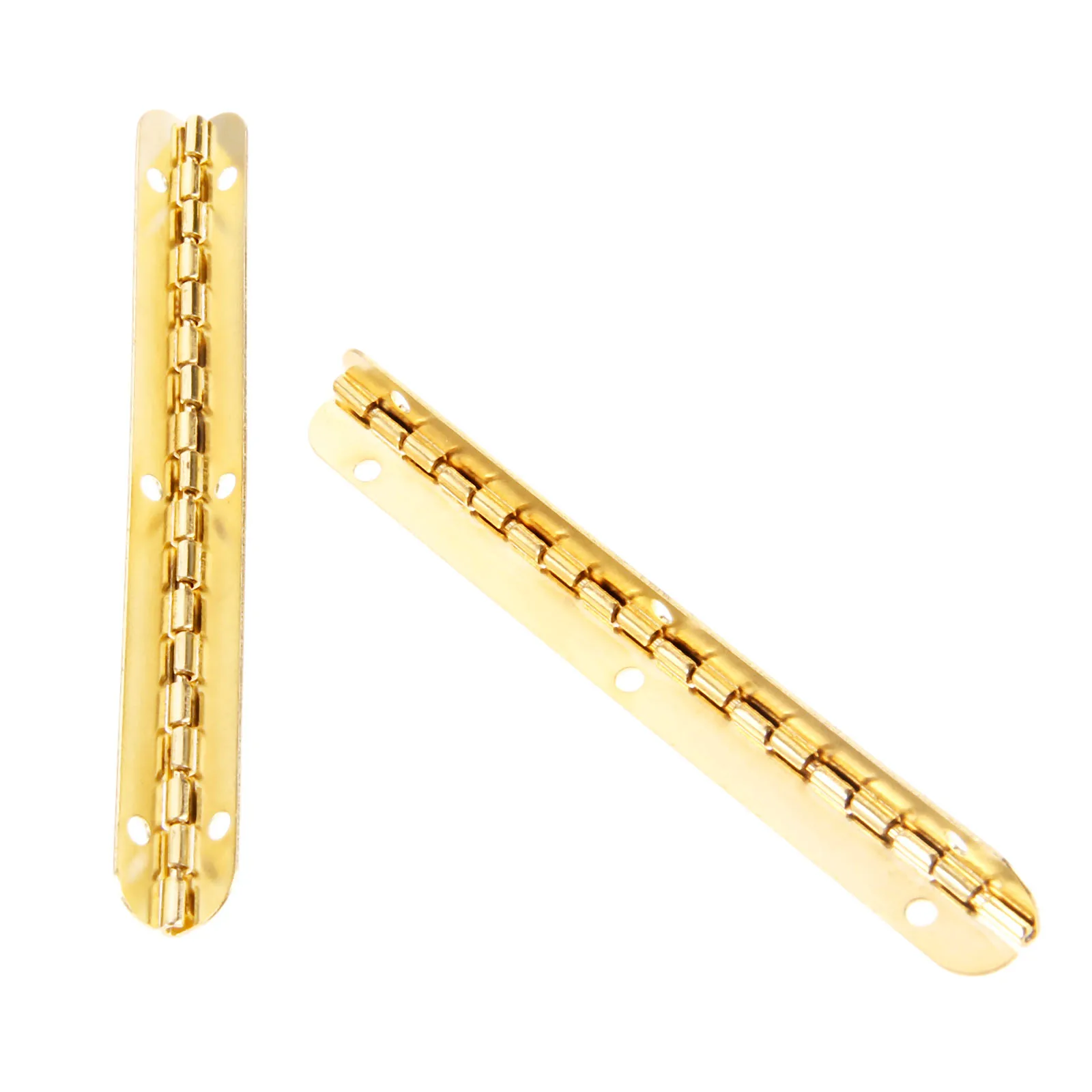 2Pcs 100*9mm Long Metal Hinges For Furniture Cabinet Wooden Gift Box Antique Decorative Hinges Furniture Fittings Hardware