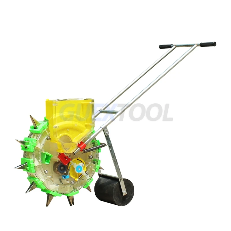 Sembradora manual de precisión para cacahuete, maíz y soja, totalmente automática, pequeña, multifuncional, a pedido