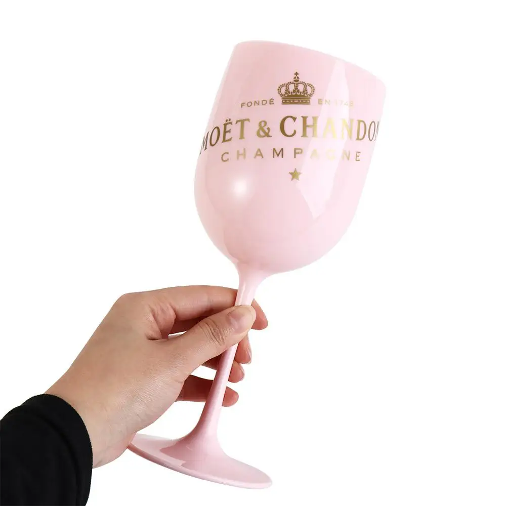 480ml Reuseable Bar Plastic Champagne Flutes Wine Cup Party Accessories Cocktail Glass