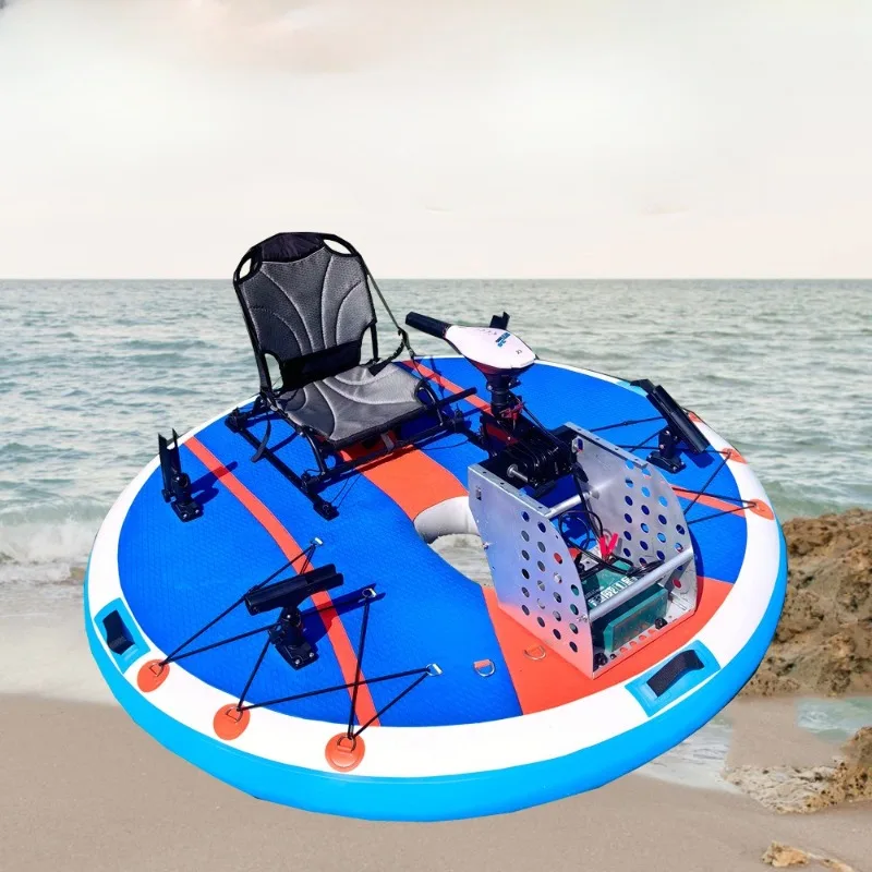 Multifunctional fishing boat, foldable and easy to carry