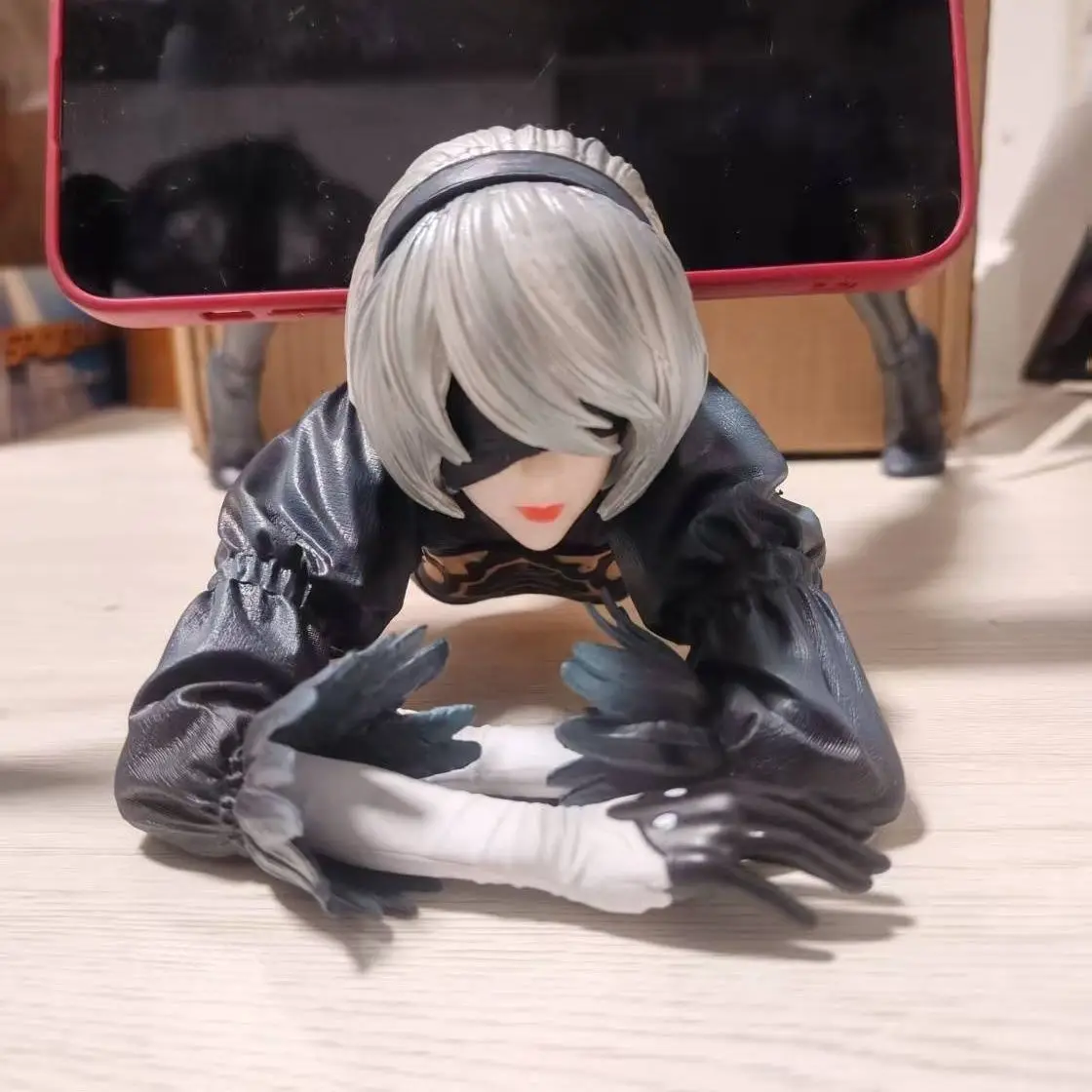 Nier: Gambar Automata Yorha No. 2 Tipe B 2b Figur Aksi Pvc Gadis Anime Gk Model Patung Boneka Mengumpulkan Hadiah Mainan Meja Dekorasi Ruangan