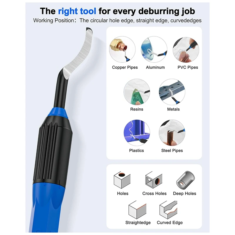 Deburring External Chamfer Tool For Metal And Resin, 3D Printer Tools, Copper Pipe Deburring Tool PVC Deburring Tool