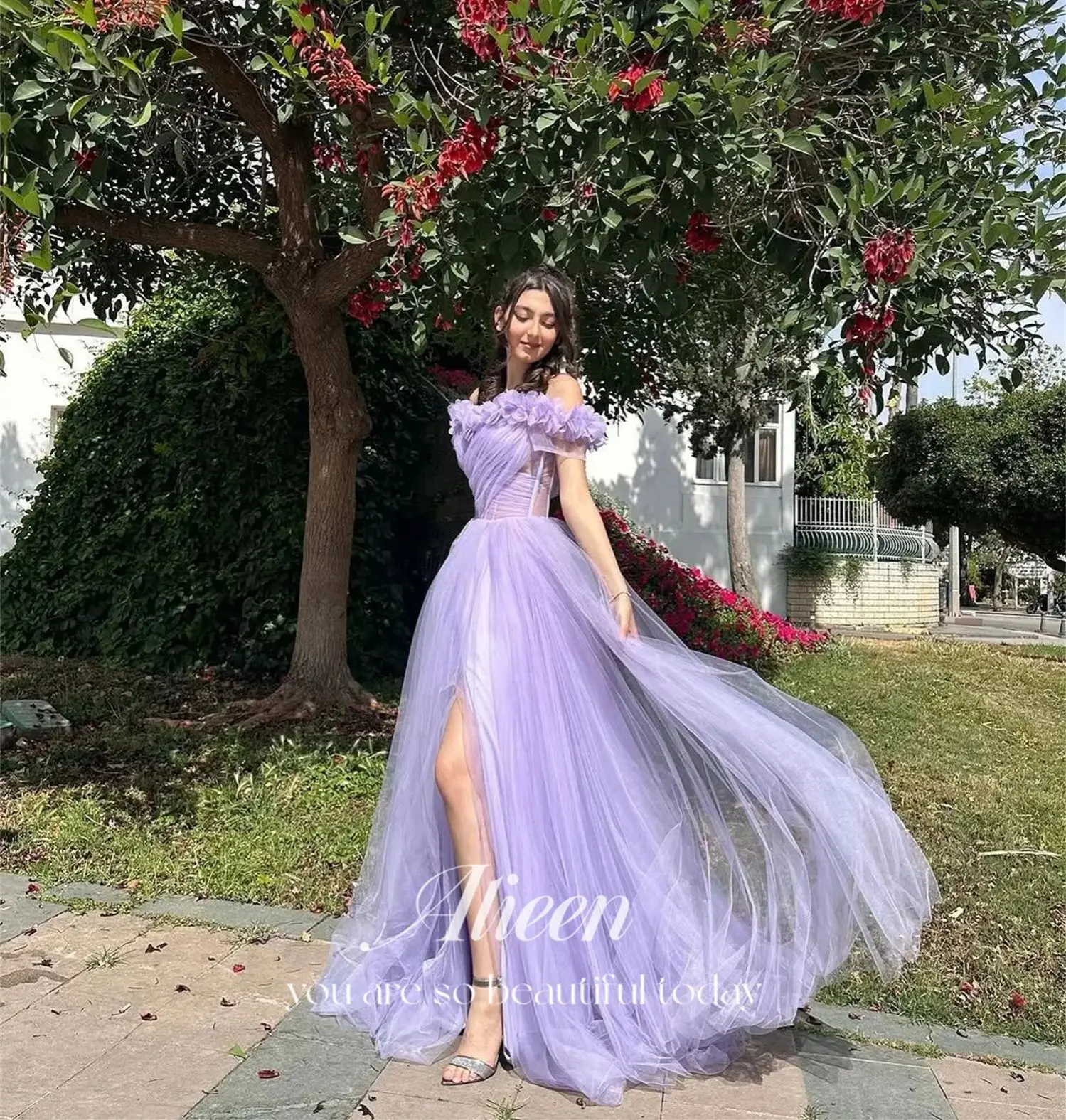 Aileen FBساتة ชุดราตรียาวชุดราตรีหรูหรา 2025 ที่กําหนดเอง Robes De Soirée Vestidos De Fiesta โอกาสพิเศษ