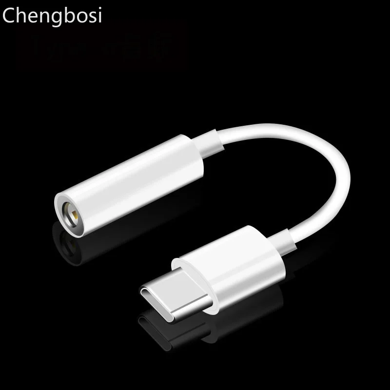 TYPE-C Audio Earphone Adapter TO 3.5MM Headphone USB-C Converter for Huawei P20 Mate 10 Pro AUX Jack Cable for Xiaomi Mi 8 6X 6