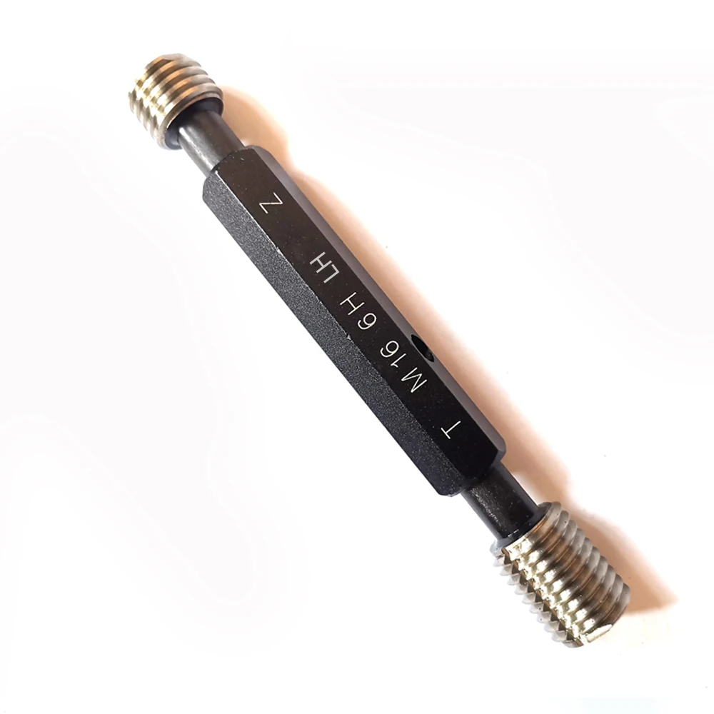 Mão Esquerda Rosca Métrica Plug Calibre m8 M10 M12 M14 M15 M16 M17 M18 M20 lh Fio Fino Calibre Calibres M22 M24 M25 M26 M27 M28 M30 6h