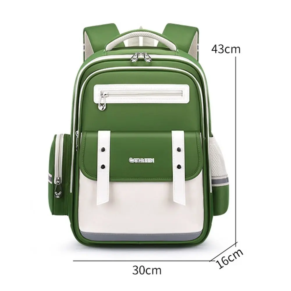 Fashion Large Capacity Students Backpack Waterproof with Reflective Strips Backpack Wear-resistant Lightweight Backpack for