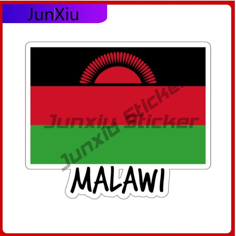 

Malawi Flag Travel Sticker Waterproof Scratch-proof Stickers Scrapbooklaptop Water Bottle Sticker Travel Truck Camper Decals Pvc