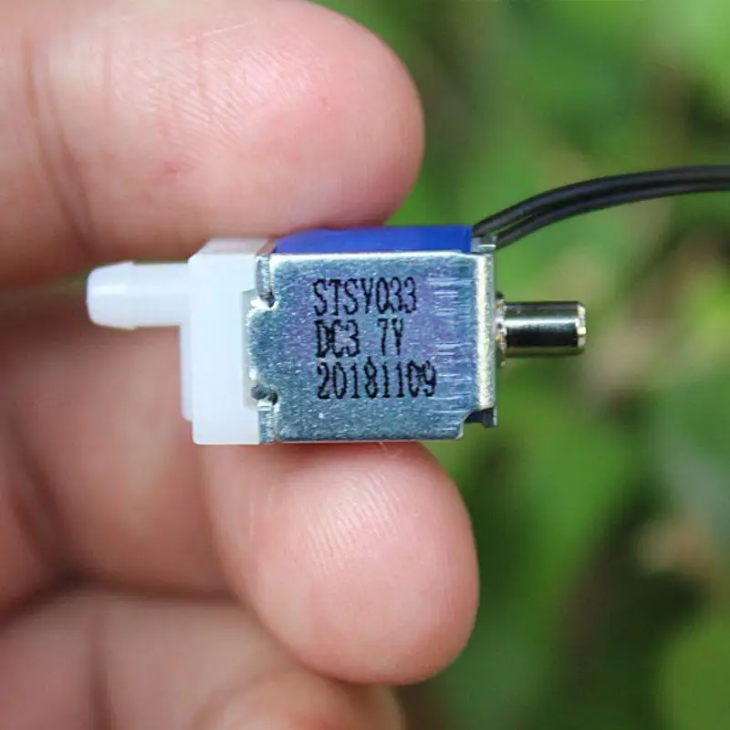 ~1/5Pcs Micro Electric Solenoid Valve DC 3.7V 3-Way Mini Air Valve Air Gas Flow Control Valve DIY Pump Monitor