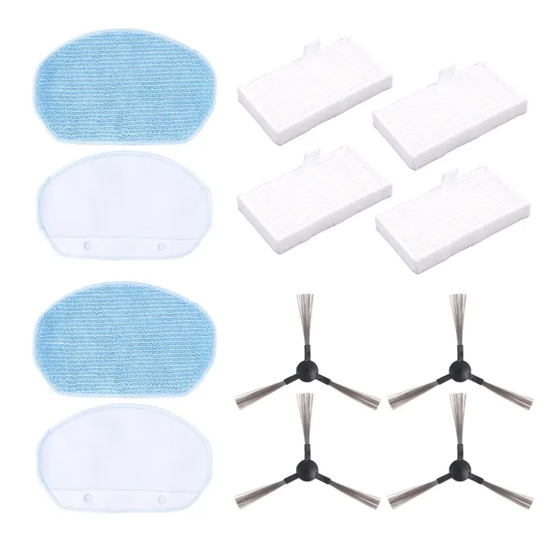 AC88-For Midea Vcr04w Side Brush Hepa Filter Mop Cloths Rag Robot Vacuum Cleaner Replacement Spare Parts