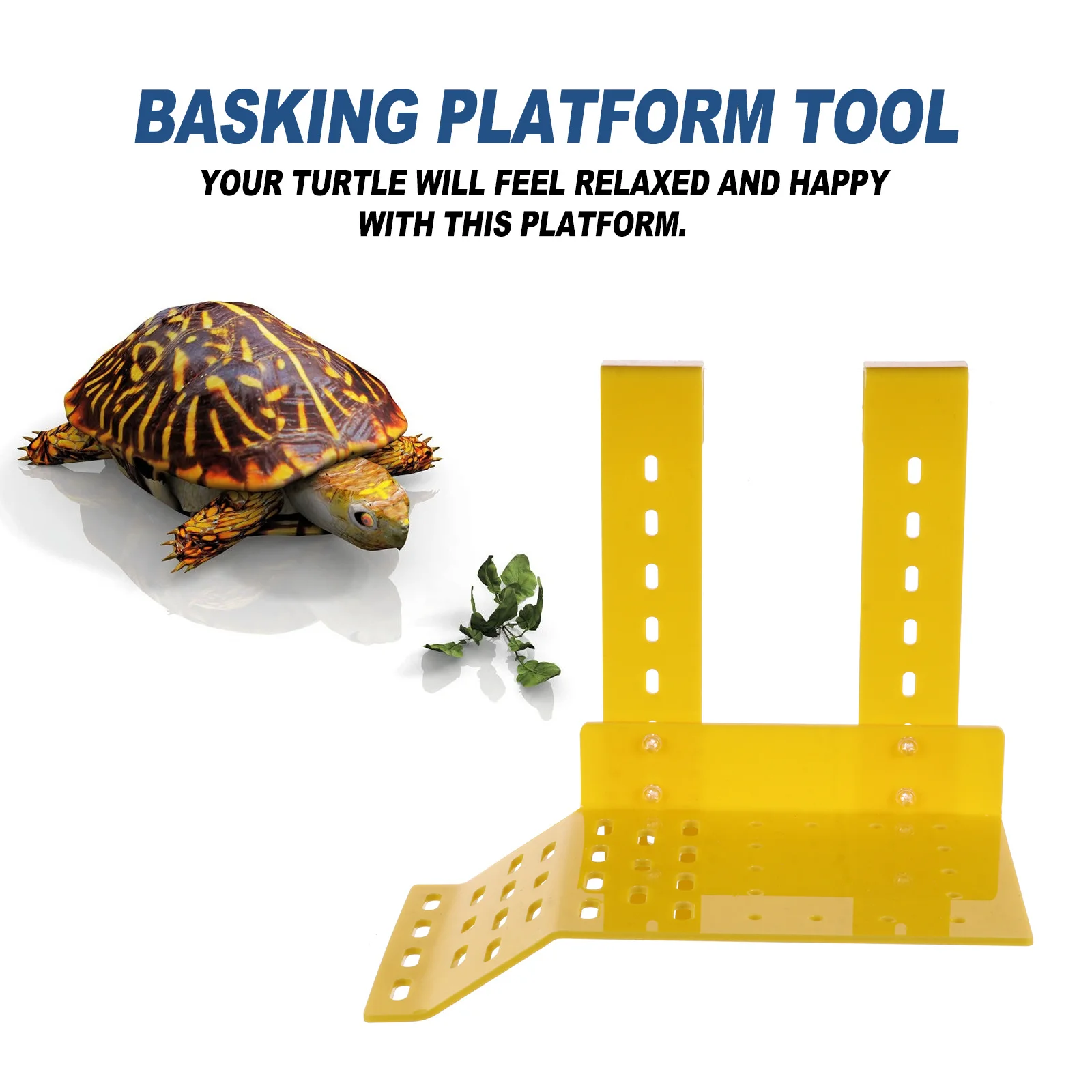 

Turtle Basking Platform Acrylic Amphibious Climbing Hideout Decor For Fish Tank Reptile Sun Bathing Rest Play Area Aquarium