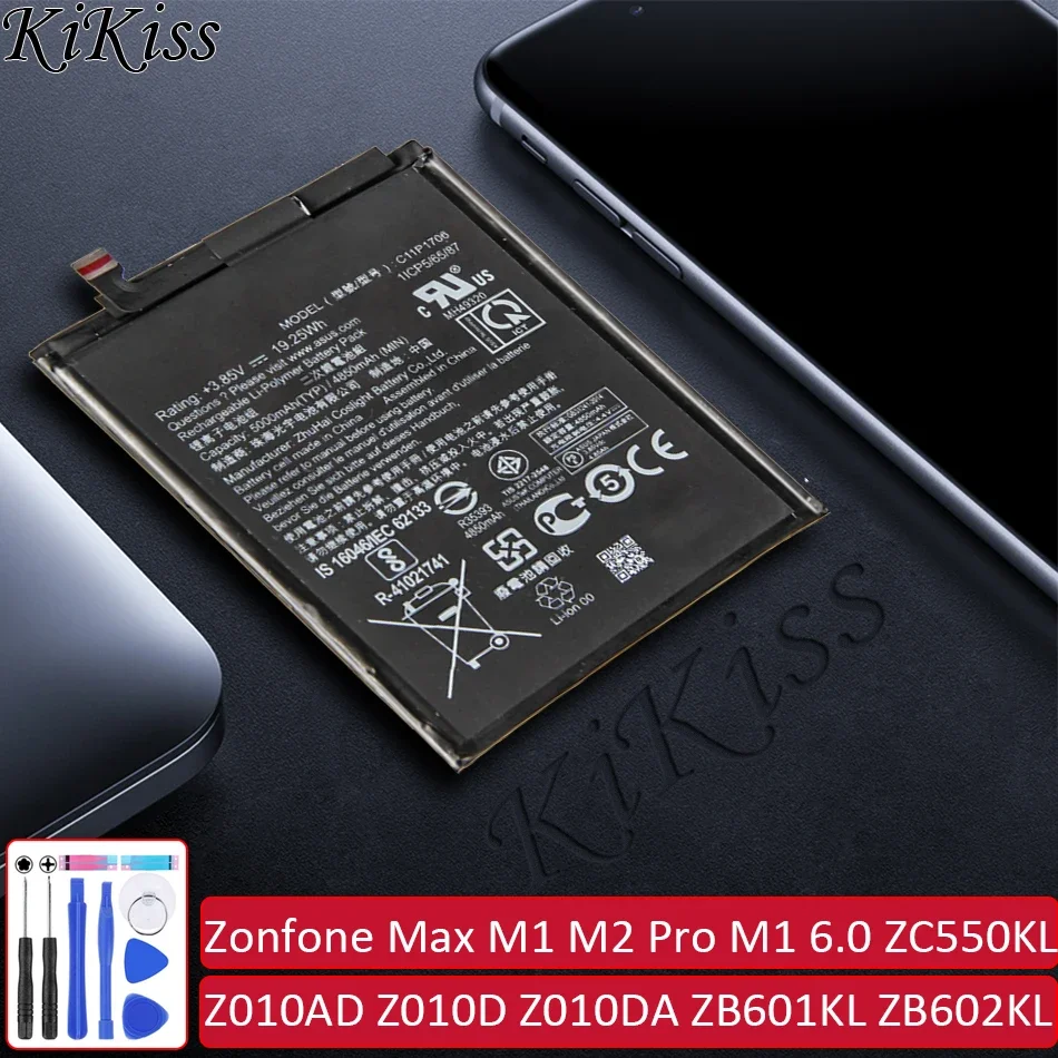 

Mobile Phone Battery C11P1508 For ASUS Zonfone Max m1 M2 Pro M1 6.0 ZC550KL Z010AD Z010D Z010DA ZB601KL ZB602KL X00TDB X00TDE