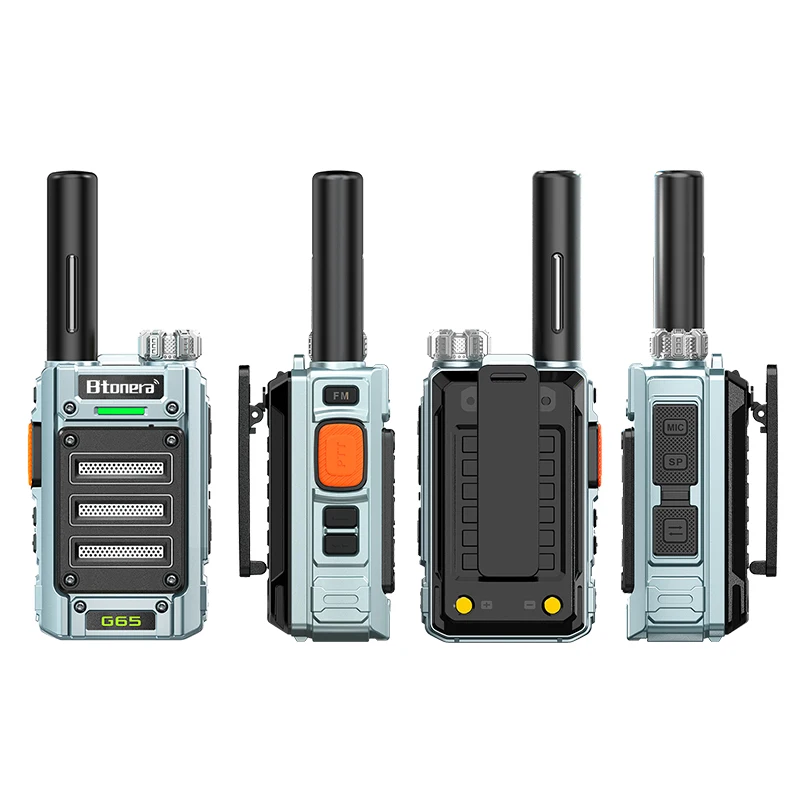 BTONERA G65 5W Walkie Talkie Long Range Communication Radios Walkie-talkie Professional Communicator Two-way Radio Long Reach