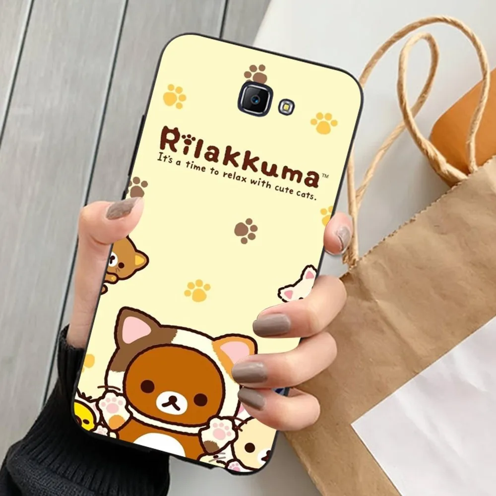 Rilakkuma Anime Phone Case For Samsung J 7 Plus 7core J7 Neo J6 Plus Prime J6 J4 J5 Mobile Cover