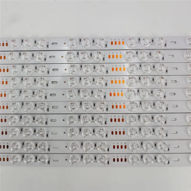 L60A Soft Film And Stone Background LED Strip Light 10Pcs 24V 16W Tri-Color Diffuse Reflection Supports For Mi Home Voice Contro