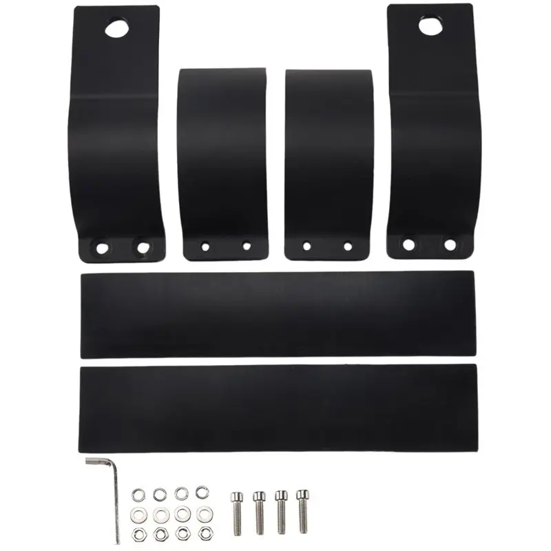 

AB59-2X 3 Inch 76-81Mm Bull Bar Roll Cage Mount Bracket Clamps LED Work Light Bar Holder For SUV ATV Truck Motorcycle Boat