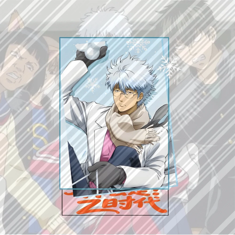 10 سنتيمتر أنيمي جينتاما السيد جينباتشي زاني فئة الاكريليك حامل نموذج تأثيري شخصيات سحرية حلية اكسسوارات هدايا عيد الميلاد #6