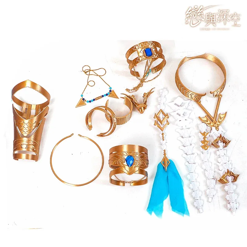 لعبة الحب والمساحة العميقة رافاييل أزياء تنكرية للفجر تايدز رافاييل إله المد والجزر مجموعة الزي لدور كرنفال الهالوماس