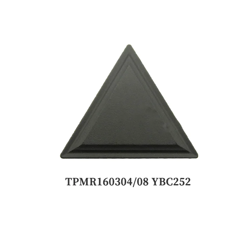 10PCS Carbide Insert TPMR160304 TPMR160308 YBC251 YBC252 CNC Lathe Milling Turning Tool TPMR 160304 Metal Cutter Blade for Steel