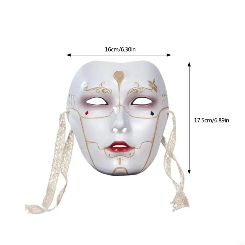 2025 Maschera cosplay nuovo uomo meccanico maschera maschera maschera a faccia piena accessori cosplay Halloween per