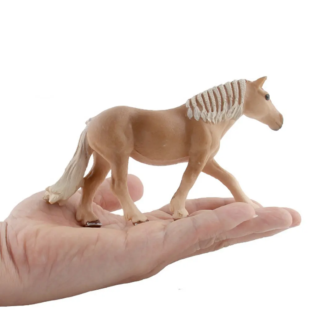 

Simulated Horse PVC Animal Adornment Realistic Home Bedroom Office Kindergarten Decoration Perfect Birthday Gift Indoor Horse