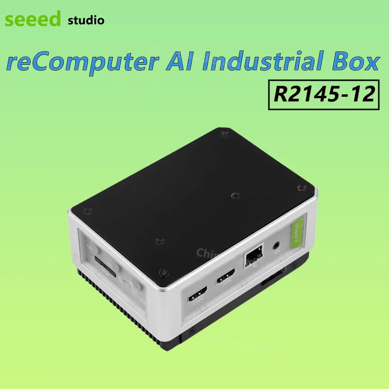 

Рекомпьютер AI Industrial R2135-12 Самый мощный в мире коробка Raspberry Pi AI Box